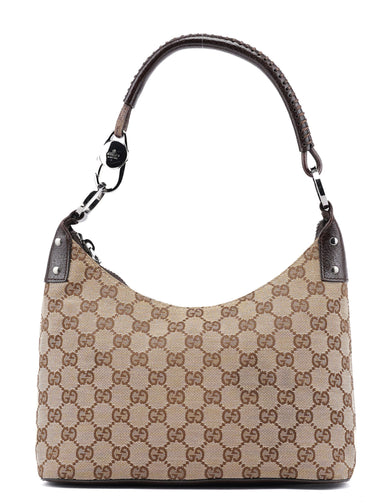 Gucci 115002 Beige GG Shoulder Bag