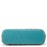 Gucci 115002 Beige Turquoise GG Shoulder Bag