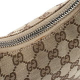 Gucci 115002 Beige Turquoise GG Shoulder Bag