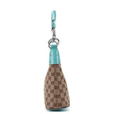 Gucci 115002 Beige Turquoise GG Shoulder Bag