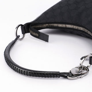 Gucci 115002 Black GG Shoulder Bag