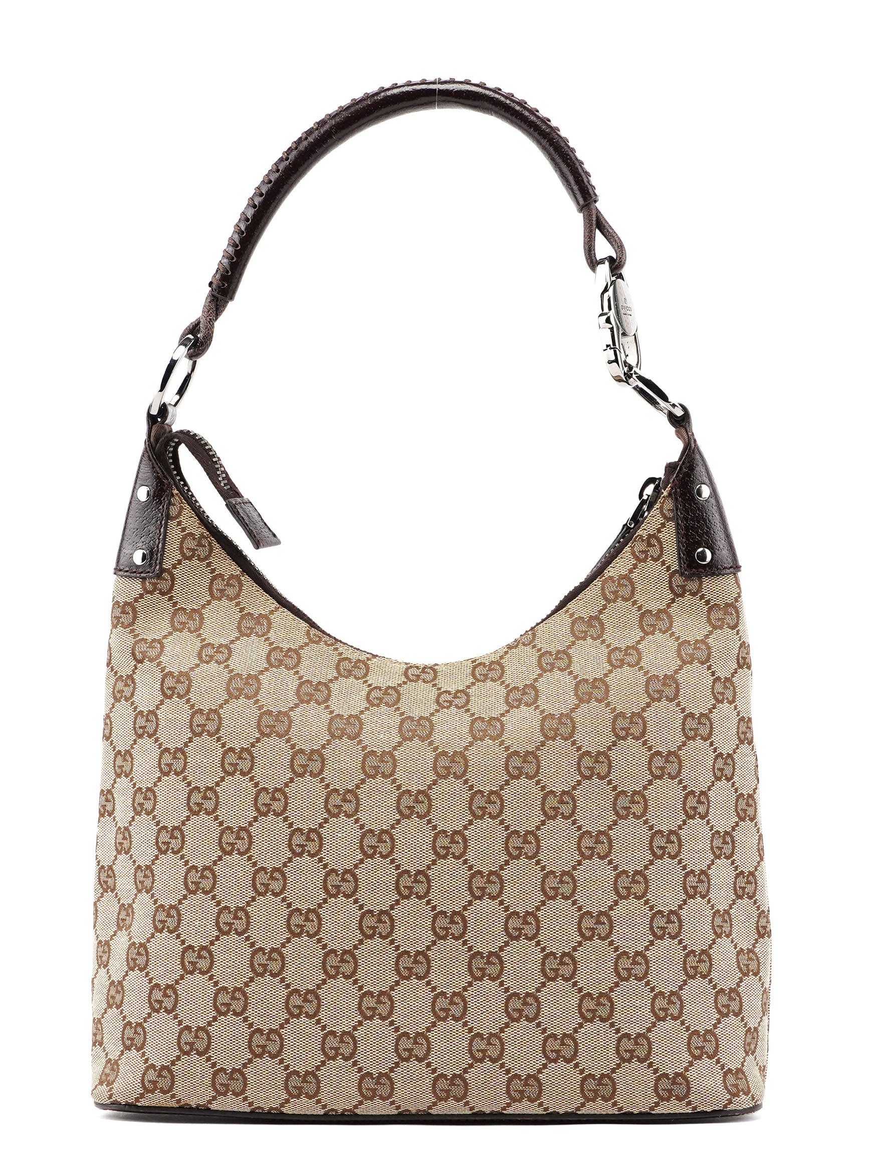 Gucci 115003 Beige GG Hobo Shoulder Bag