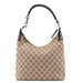 Gucci 115003 Beige GG Hobo Shoulder Bag