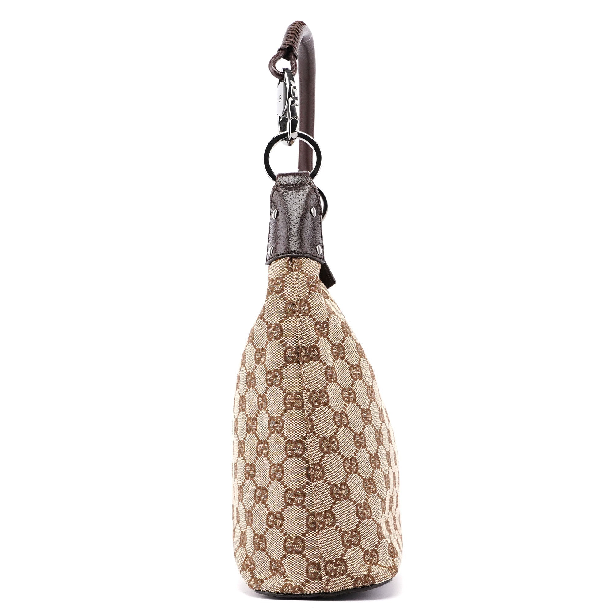 Gucci 115003 Beige GG Hobo Shoulder Bag