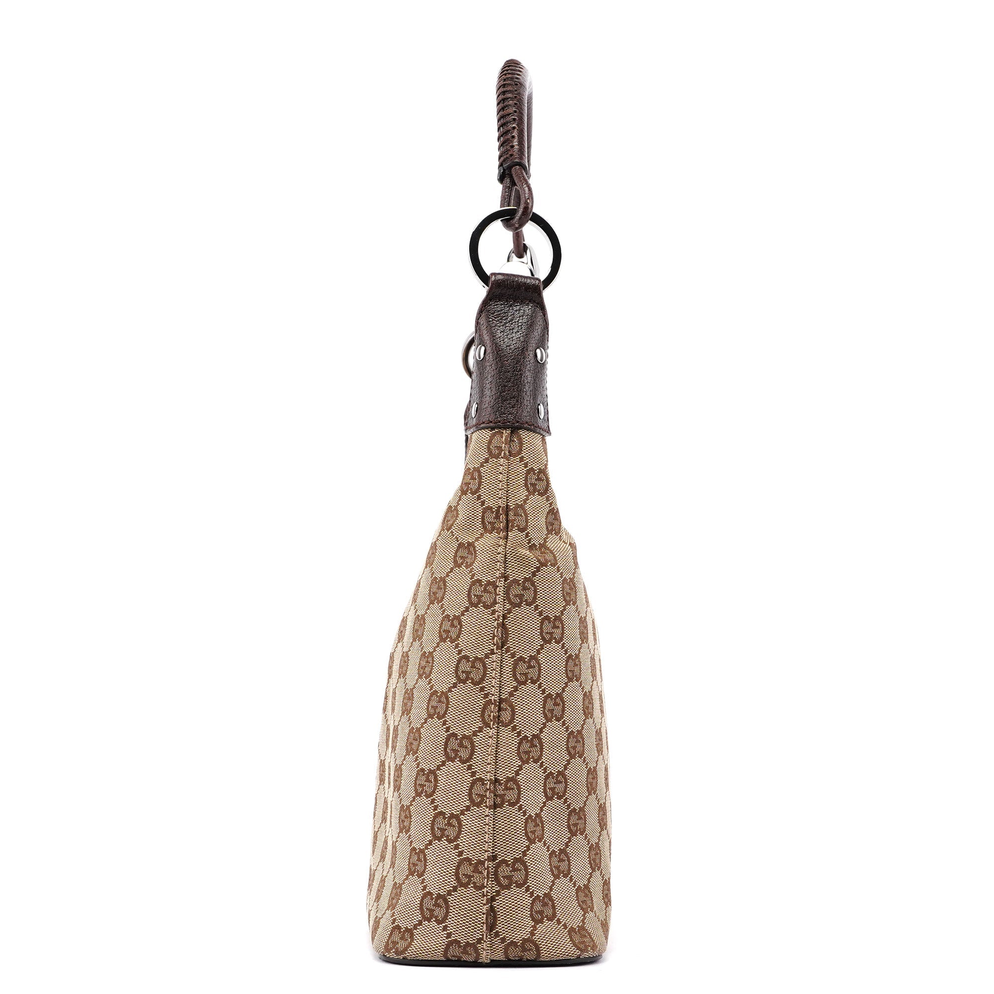 Gucci 115003 Beige GG Hobo Shoulder Bag