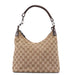 Gucci 115003 Beige GG Hobo Shoulder Bag