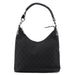 Gucci 115003 Black GG Hobo Shoulder Bag