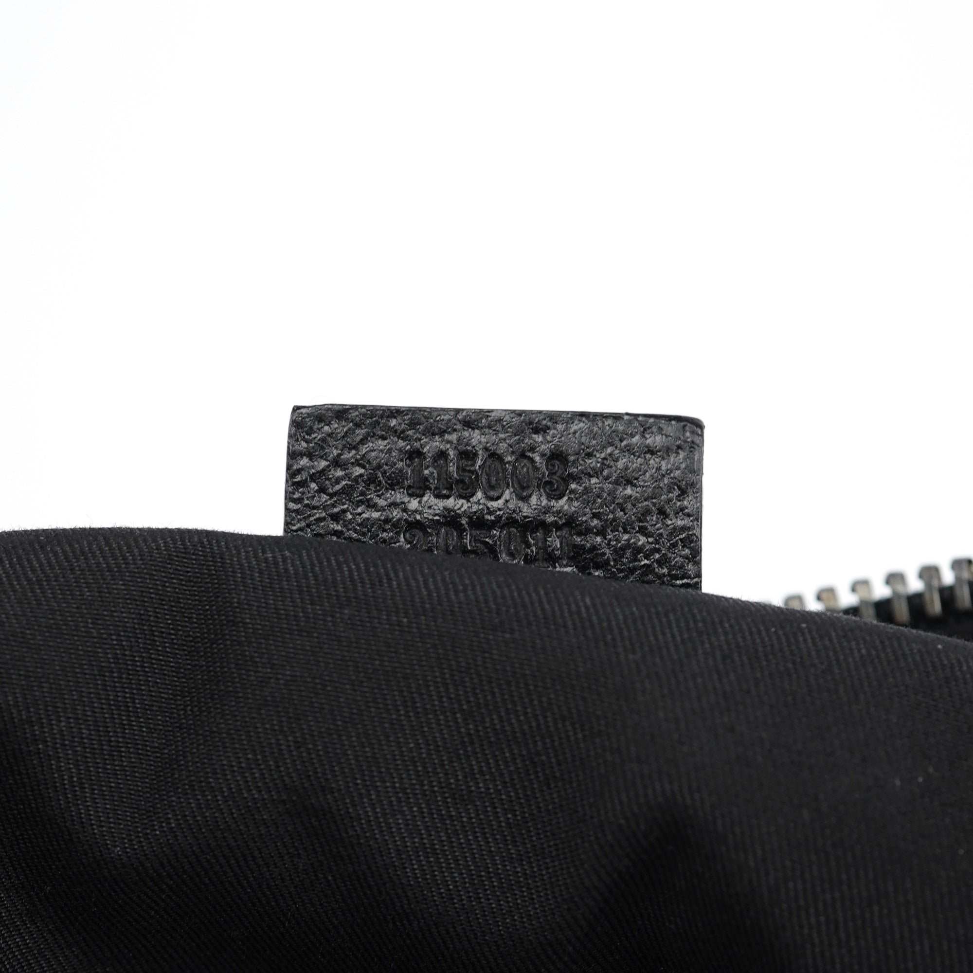 Gucci 115003 Black GG Shoulder Bag