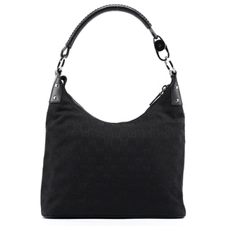 Gucci 115003 Black GG Shoulder Bag