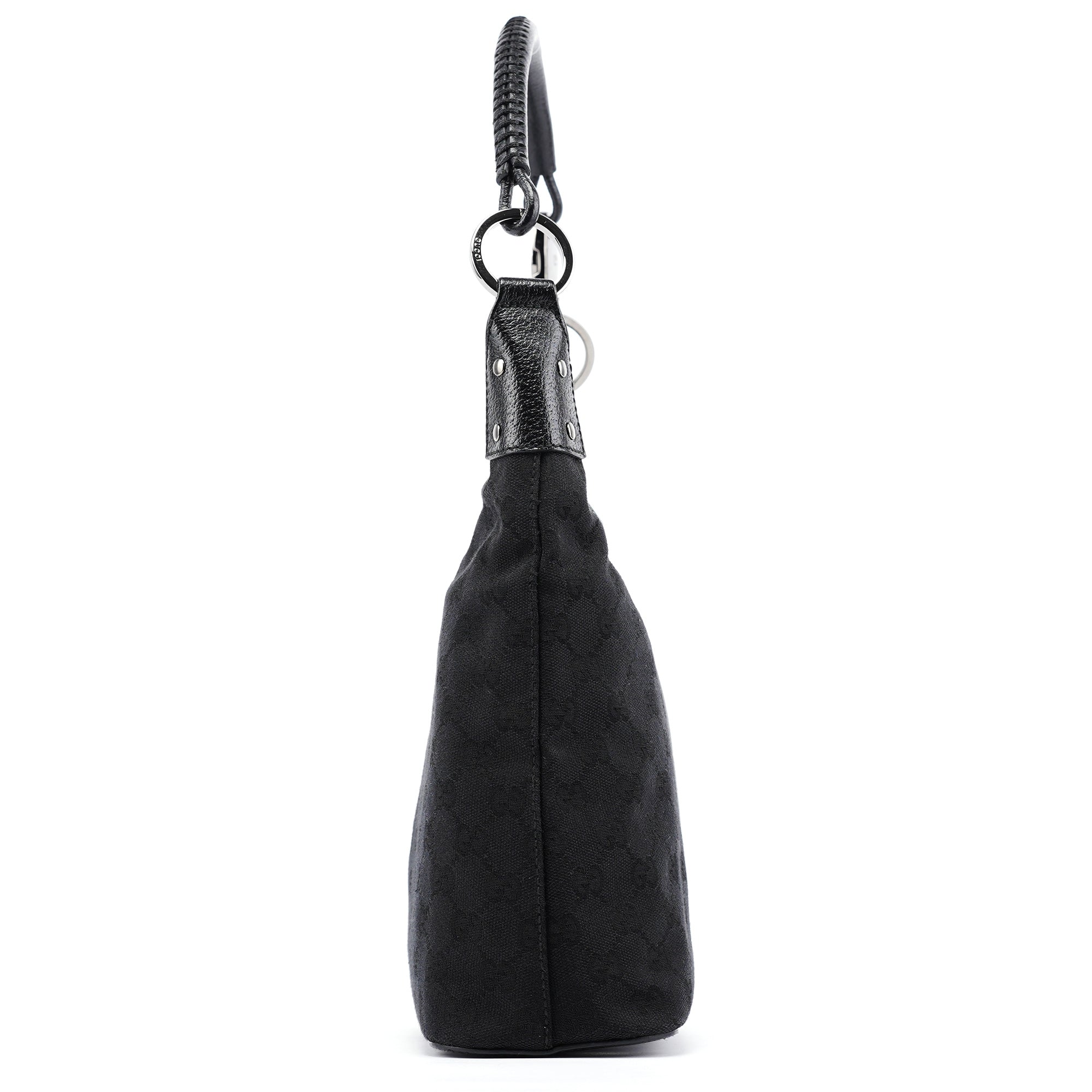 Gucci 115003 Black GG Shoulder Bag