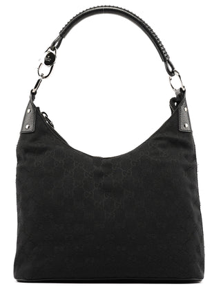 Gucci 115003 Black GG Shoulder Bag