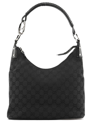 Gucci 115003 Black GG Shoulder Bag