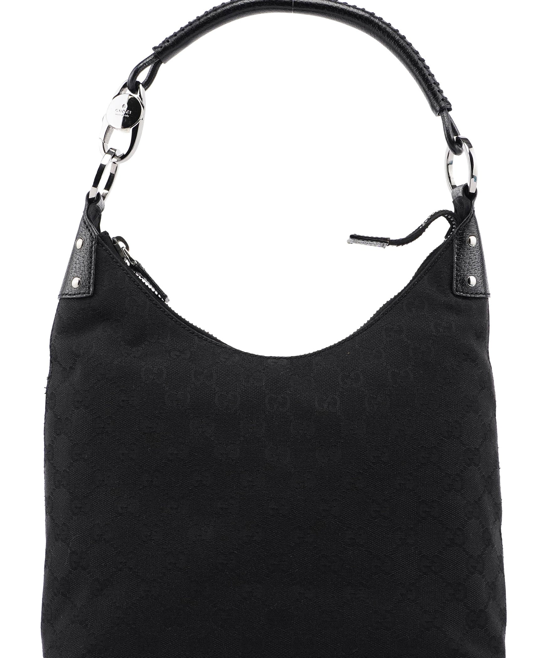 Gucci 115003 Black GG Shoulder Bag