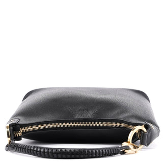 Gucci 115003 Black Leather Shoulder Bag