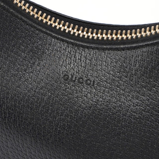 Gucci 115003 Black Leather Shoulder Bag