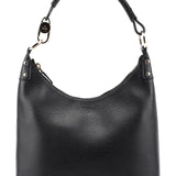 Gucci 115003 Black Pebble Leather Shoulder Bag