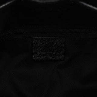 Gucci 115006 Black GG Round Shoulder Bag