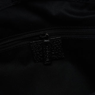 Gucci 115016 Black GG Leather Tote Bag