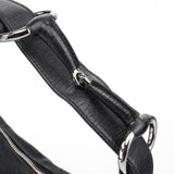 Gucci 115867 Black GG Horsebit Shoulder Bag