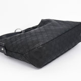 Gucci 115867 Black GG Horsebit Shoulder Bag