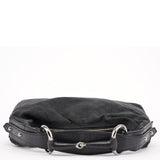 Gucci 115867 Black GG Horsebit Shoulder Bag