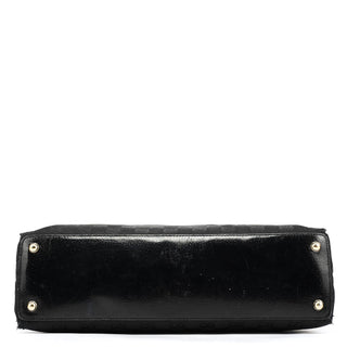 Gucci 120837 Black GG Canvas Tote Bag
