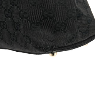 Gucci 120837 Black GG Canvas Tote Bag