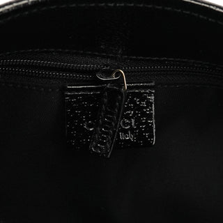 Gucci 120837 Black GG Canvas Tote Bag