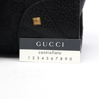 Gucci 120895 Black GG Tote Bag