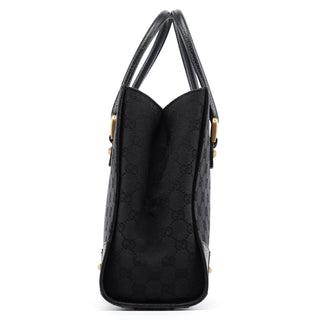 Gucci 120895 Black GG Tote Bag