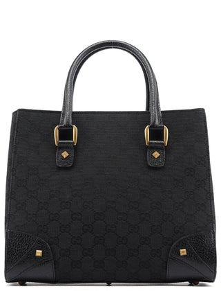 Gucci 120895 Black GG Tote Bag
