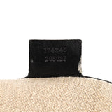 Gucci 124245 GG bowlingtas van zwart kalfsleer