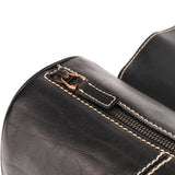 Gucci 124245 GG bowlingtas van zwart kalfsleer