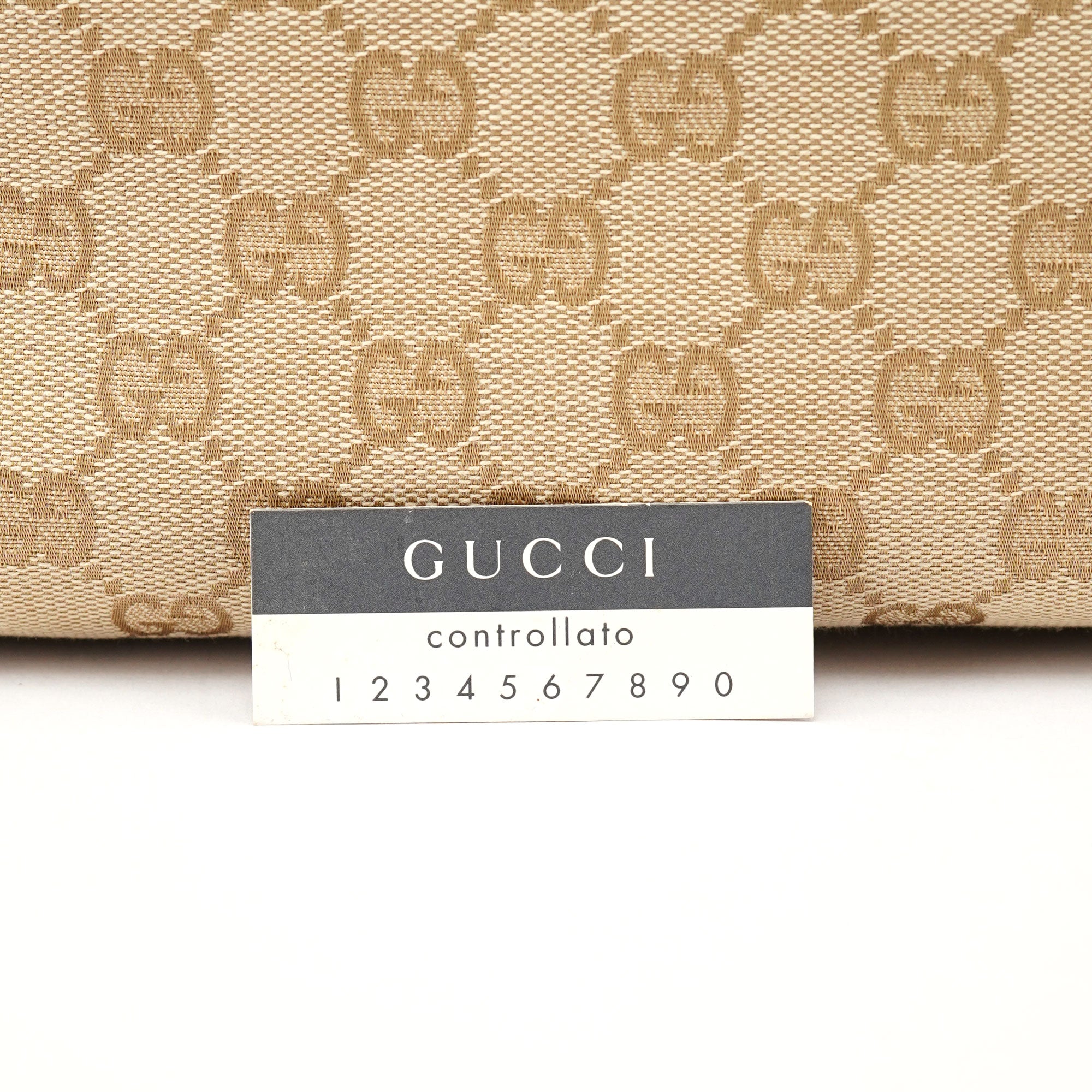 Gucci 124261 Beige GG Tote Bag