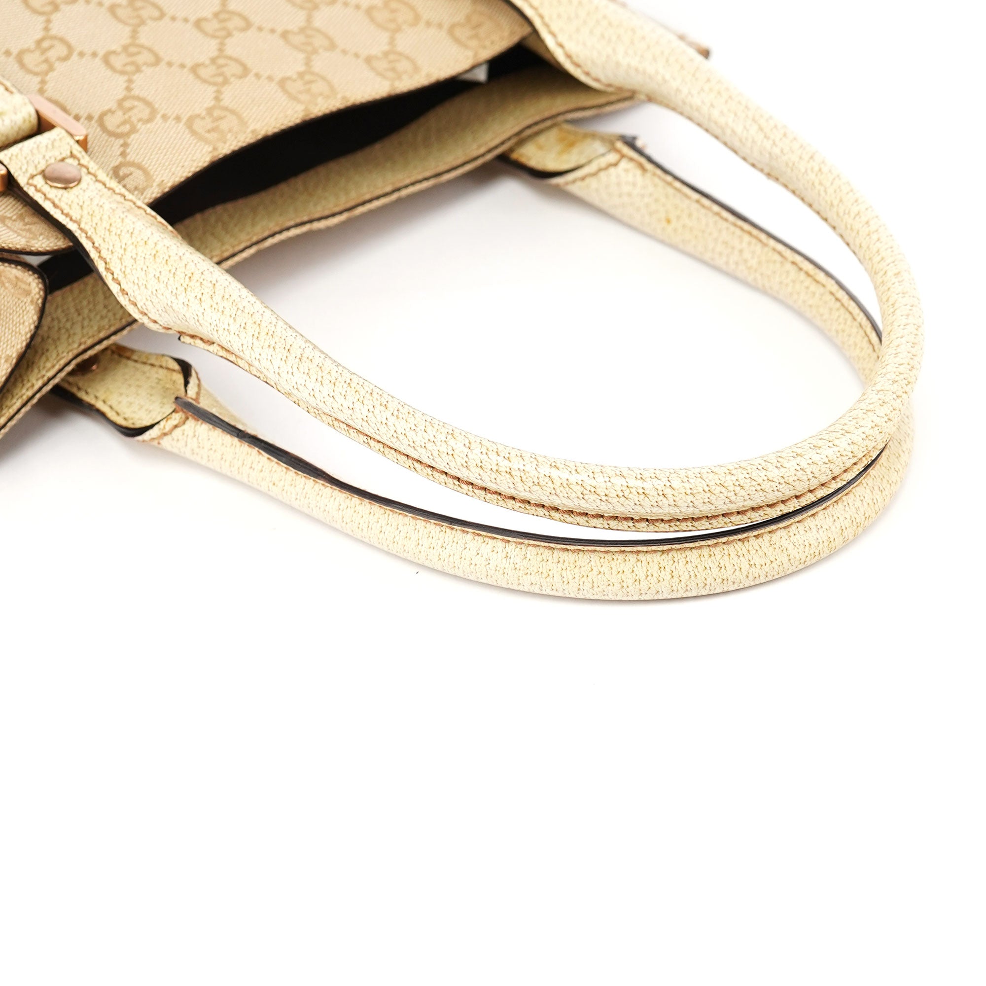 Gucci 124261 Beige GG Tote Bag