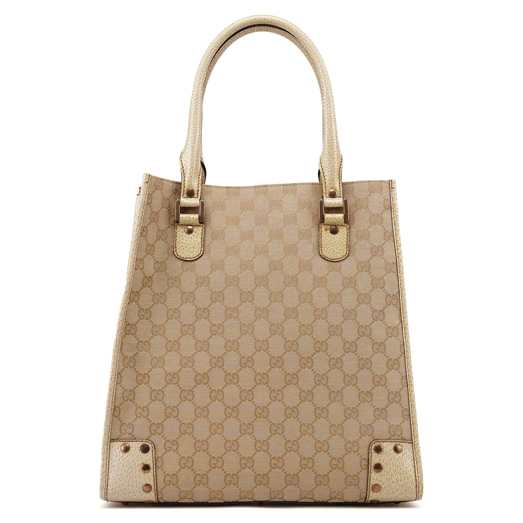 Gucci 124261 Beige GG Tote Bag