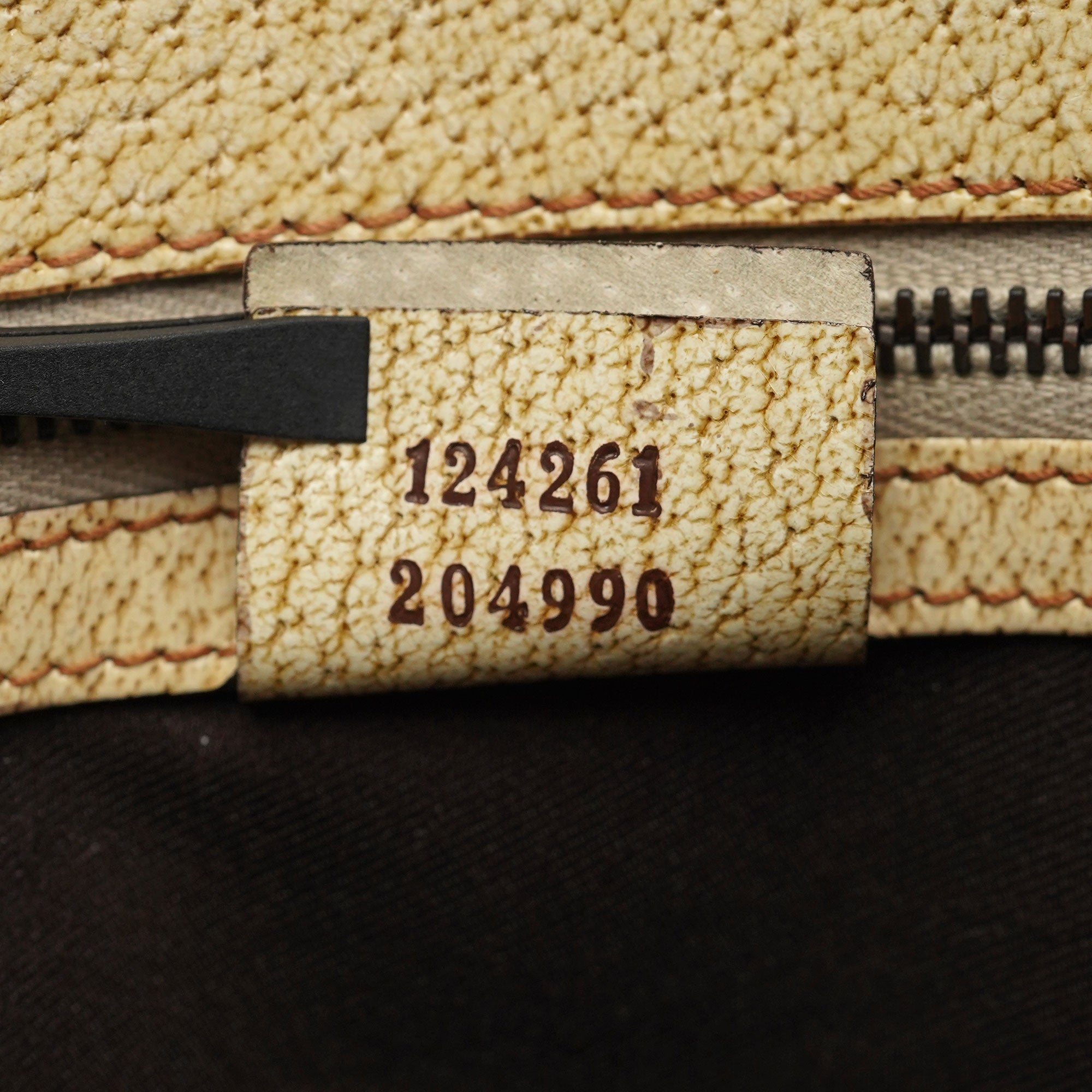 Gucci 124261 Beige GG Tote Bag