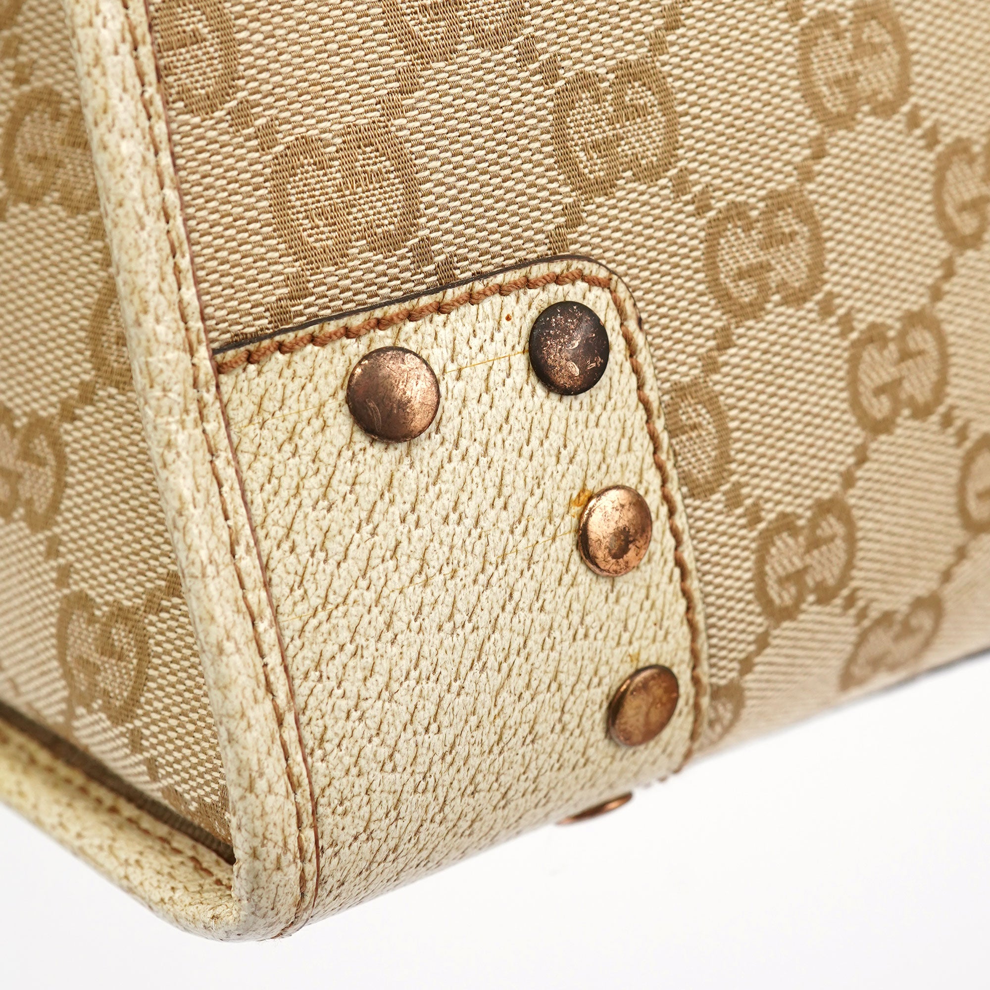 Gucci 124261 Beige GG Tote Bag