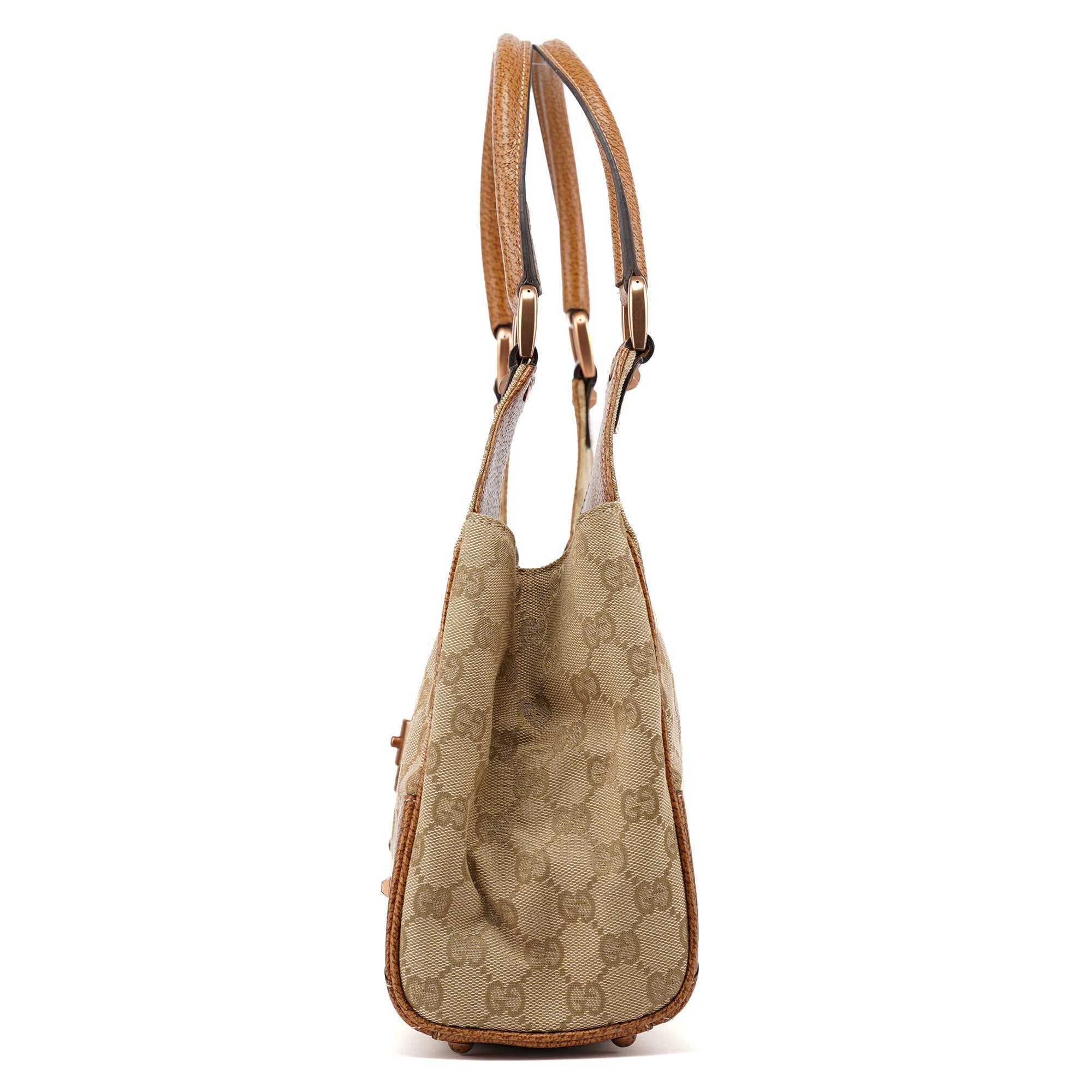Gucci 124407 Beige GG Jackie Shoulder Bag