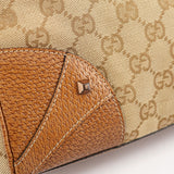 Gucci 124407 Beige GG Jackie Shoulder Bag