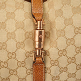 Gucci 124407 Beige GG Jackie Shoulder Bag