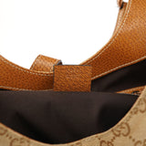Gucci 124407 Beige GG Jackie Shoulder Bag