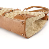 Gucci 124407 Beige GG Jackie Shoulder Bag