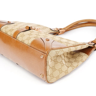 Gucci 124407 Beige GG Jackie Shoulder Bag