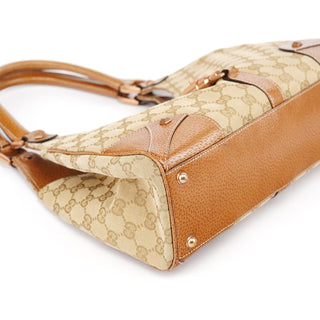 Gucci 124407 Beige GG Jackie Shoulder Bag