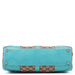 Gucci 124407 Beige Turquoise GG Jackie Shoulder Bag