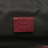 Gucci 124540 Beige Burgundy GG Vanity Bag