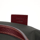 Gucci 124540 Beige Burgundy GG Vanity Bag