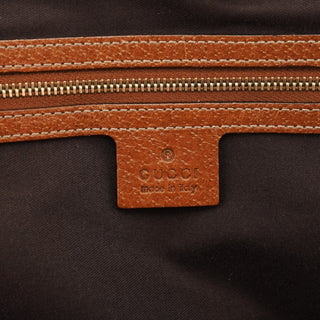 Gucci 131023 Beige Brown GG Tote Bag