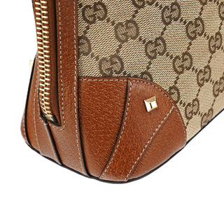 Gucci 131023 Beige Brown GG Tote Bag
